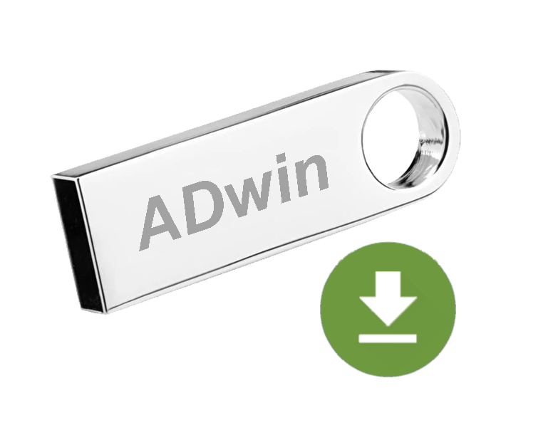 USB-Stick mit ADwin-Software-Paket